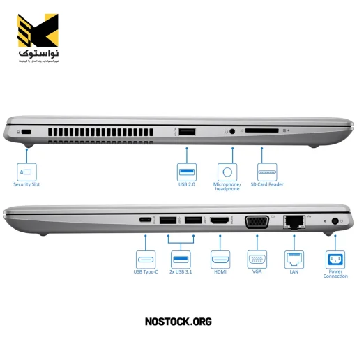 لپ تاپ استوک اچ پی مدل HP ProBook 450 G5